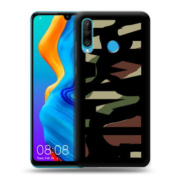 Силиконовый чехол на Huawei Honor 20S с принтом NAME
