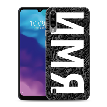 Силиконовый чехол на ZTE Blade A7 (2020) с принтом ИМЯ