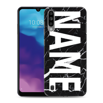 Силиконовый чехол на ZTE Blade A7 (2020) с принтом NAME