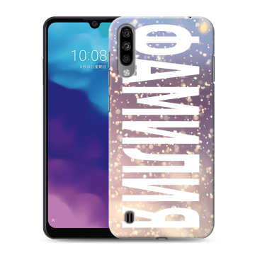 Силиконовый чехол на ZTE Blade A7 (2020) с принтом ФАМИЛИЯ