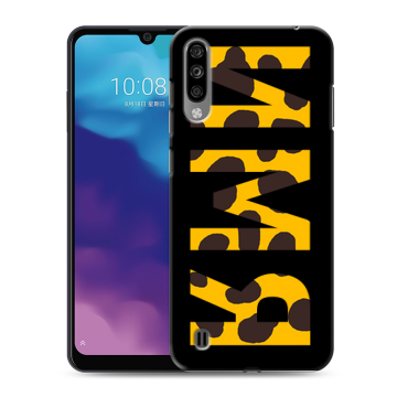 Силиконовый чехол на ZTE Blade A7 (2020) с принтом ИМЯ