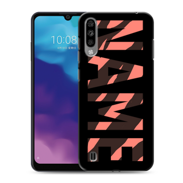 Силиконовый чехол на ZTE Blade A7 (2020) с принтом NAME