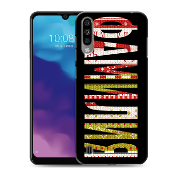 Силиконовый чехол на ZTE Blade A7 (2020) с принтом ФАМИЛИЯ