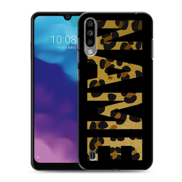 Силиконовый чехол на ZTE Blade A7 (2020) с принтом NAME