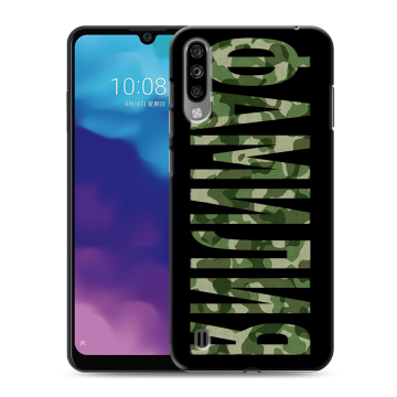 Силиконовый чехол на ZTE Blade A7 (2020) с принтом ФАМИЛИЯ