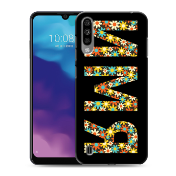 Силиконовый чехол на ZTE Blade A7 (2020) с принтом ИМЯ