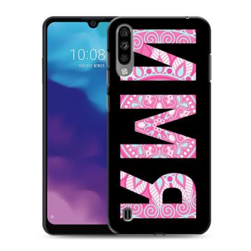 Силиконовый чехол на ZTE Blade A7 (2020) с принтом ИМЯ