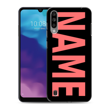Силиконовый чехол на ZTE Blade A7 (2020) с принтом NAME