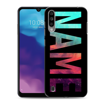 Силиконовый чехол на ZTE Blade A7 (2020) с принтом NAME