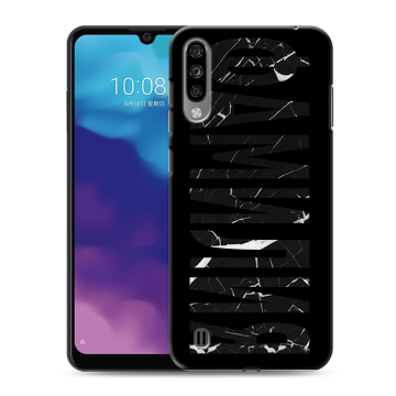 Силиконовый чехол на ZTE Blade A7 (2020) с принтом ФАМИЛИЯ