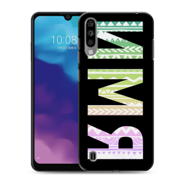 Силиконовый чехол на ZTE Blade A7 (2020) с принтом ИМЯ