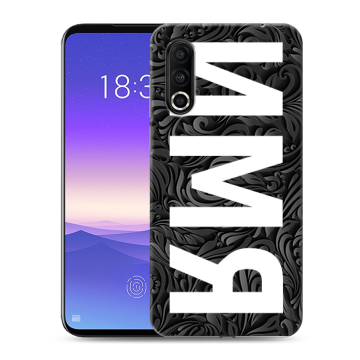 Пластиковый чехол на Meizu 16s Pro с принтом ИМЯ