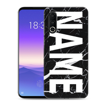 Пластиковый чехол на Meizu 16s Pro с принтом NAME