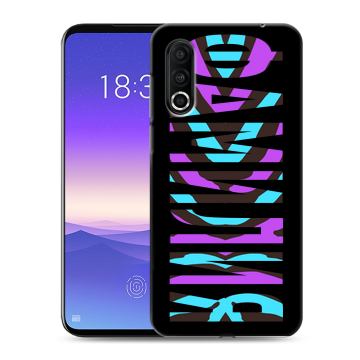 Пластиковый чехол на Meizu 16s Pro с принтом ФАМИЛИЯ