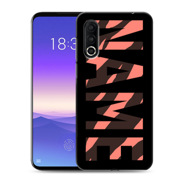 Пластиковый чехол на Meizu 16s Pro с принтом NAME