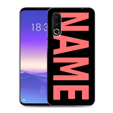 Пластиковый чехол на Meizu 16s Pro с принтом NAME