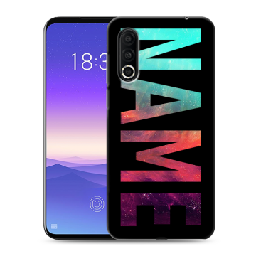 Пластиковый чехол на Meizu 16s Pro с принтом NAME