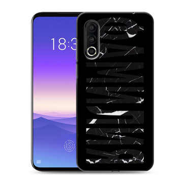 Пластиковый чехол на Meizu 16s Pro с принтом ФАМИЛИЯ