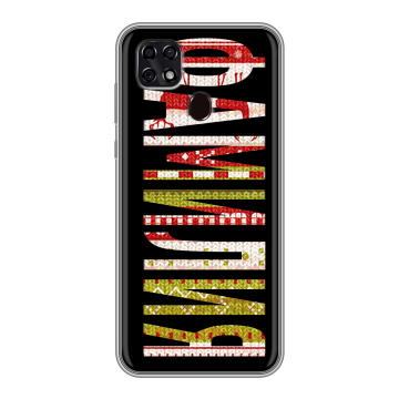 Силиконовый чехол на ZTE Blade 20 Smart с принтом ФАМИЛИЯ