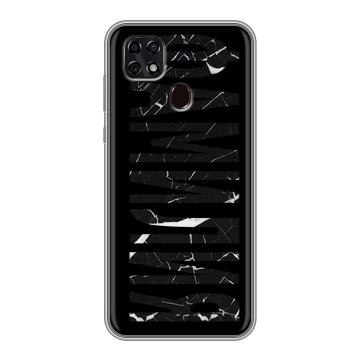 Силиконовый чехол на ZTE Blade 20 Smart с принтом ФАМИЛИЯ