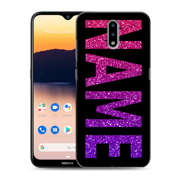 Силиконовый чехол на Nokia 2.3 с принтом NAME