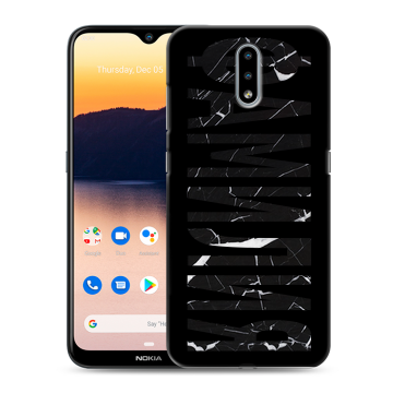 Силиконовый чехол на Nokia 2.3 с принтом ФАМИЛИЯ