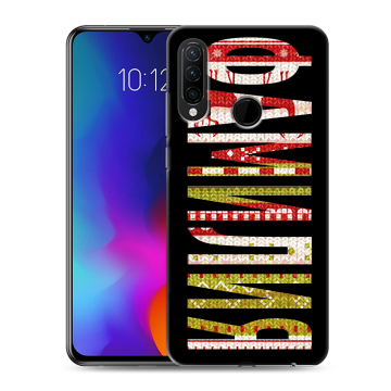 Силиконовый противоударный чехол на Lenovo K10 Note с принтом ФАМИЛИЯ