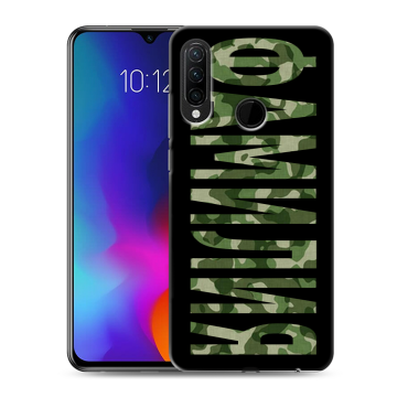 Силиконовый противоударный чехол на Lenovo K10 Note с принтом ФАМИЛИЯ