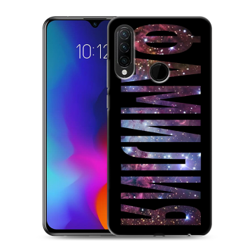Силиконовый противоударный чехол на Lenovo K10 Note с принтом ФАМИЛИЯ