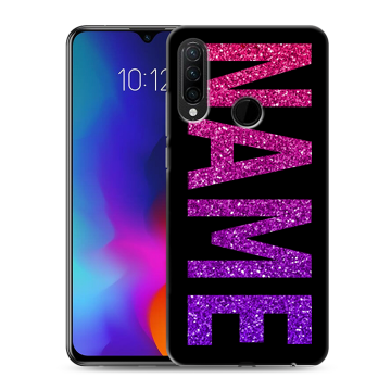 Силиконовый противоударный чехол на Lenovo K10 Note с принтом NAME