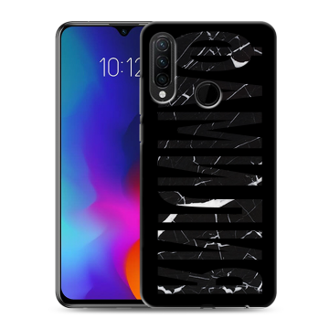 Силиконовый противоударный чехол на Lenovo K10 Note с принтом ФАМИЛИЯ