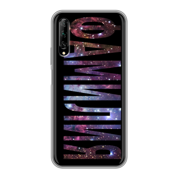 Силиконовый противоударный чехол на Huawei Y9s с принтом ФАМИЛИЯ