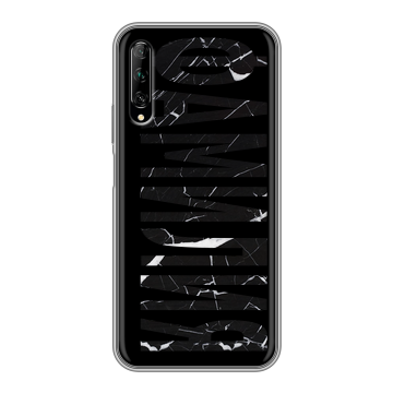 Силиконовый противоударный чехол на Huawei Y9s с принтом ФАМИЛИЯ