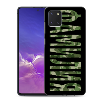 Силиконовый чехол на Samsung Galaxy Note 10 Lite с принтом ФАМИЛИЯ