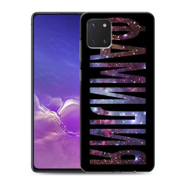 Силиконовый чехол на Samsung Galaxy Note 10 Lite с принтом ФАМИЛИЯ