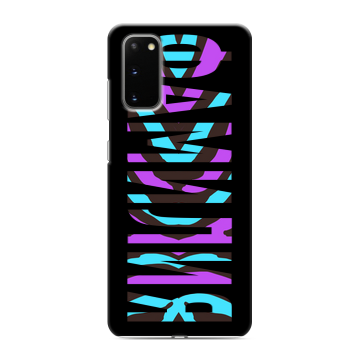 Силиконовый чехол на Samsung Galaxy S20 с принтом ФАМИЛИЯ