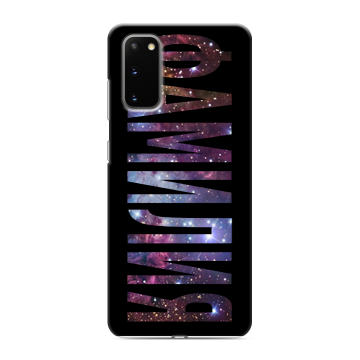 Силиконовый чехол на Samsung Galaxy S20 с принтом ФАМИЛИЯ