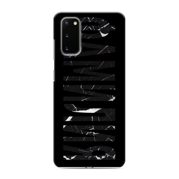 Силиконовый чехол на Samsung Galaxy S20 с принтом ФАМИЛИЯ