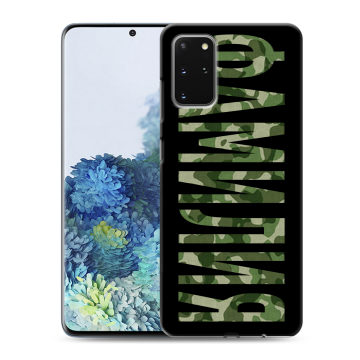 Силиконовый чехол на Samsung Galaxy S20 Plus с принтом ФАМИЛИЯ