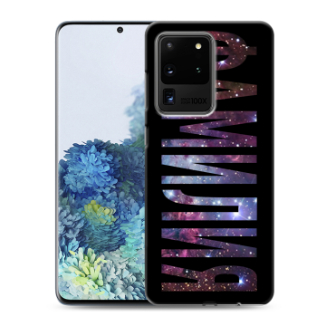 Силиконовый чехол на Samsung Galaxy S20 Ultra с принтом ФАМИЛИЯ