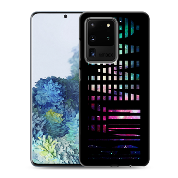 Силиконовый чехол на Samsung Galaxy S20 Ultra с принтом ФАМИЛИЯ