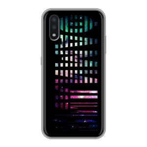 Силиконовый чехол на Samsung Galaxy A01 с принтом ФАМИЛИЯ