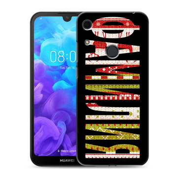 Силиконовый противоударный чехол на Huawei Y6s с принтом ФАМИЛИЯ
