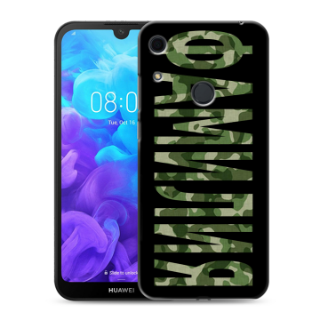 Силиконовый противоударный чехол на Huawei Y6s с принтом ФАМИЛИЯ