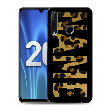 Силиконовый чехол на Huawei Honor 20 Lite с принтом NAME