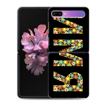 Пластиковый чехол на Samsung Galaxy Z Flip с принтом ИМЯ
