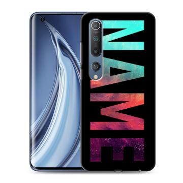 Силиконовый чехол на Xiaomi Mi 10 с принтом NAME