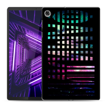 Силиконовый чехол на Lenovo Tab M10 Plus с принтом ФАМИЛИЯ