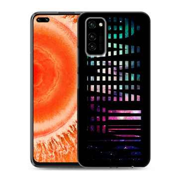Силиконовый чехол на Huawei Honor View 30 Pro с принтом ФАМИЛИЯ