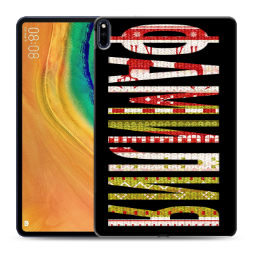 Силиконовый чехол на Huawei MatePad Pro с принтом ФАМИЛИЯ